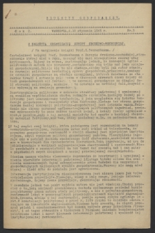 Biuletyn Gospodarczy. R.2, nr 3 (18 stycznia 1943)