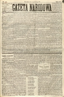 Gazeta Narodowa. 1876, nr 40