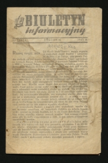 Biuletyn Informacyjny : tygodnik. 1941, (31 lipca)