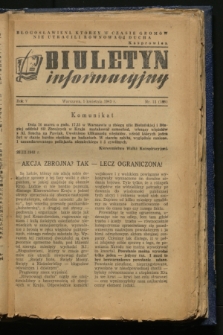 Biuletyn Informacyjny. R.5, nr 13 (1 kwietnia 1943) = nr 168