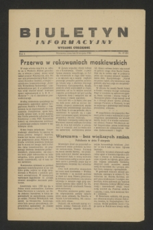 Biuletyn Informacyjny: wydanie codzienne. R.6 (10 sierpnia 1944), nr 47 = nr 255