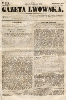 Gazeta Lwowska. 1853, nr 229