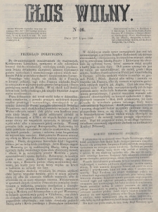 Głos Wolny. 1864, nr 46