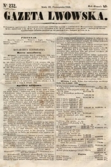 Gazeta Lwowska. 1853, nr 232