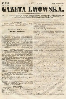 Gazeta Lwowska. 1853, nr 235
