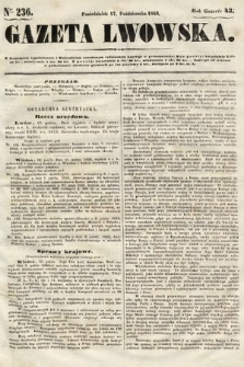 Gazeta Lwowska. 1853, nr 236