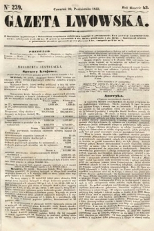 Gazeta Lwowska. 1853, nr 239