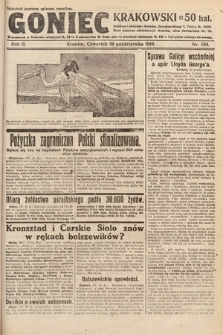 Goniec Krakowski. 1919, nr 294