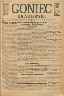 Goniec Krakowski. 1925, nr 238