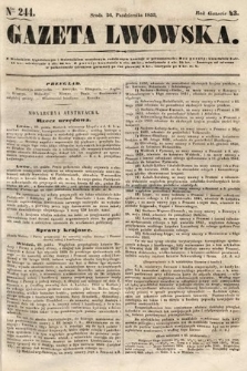 Gazeta Lwowska. 1853, nr 244