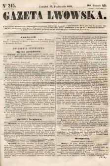 Gazeta Lwowska. 1853, nr 245