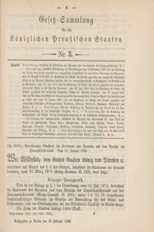 Gesetz-Sammlung für die Königlichen Preußischen Staaten. 1893, Nr. 3 (25 Februar)