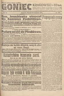 Goniec Krakowski. 1919, nr 315