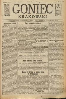Goniec Krakowski. 1925, nr 277