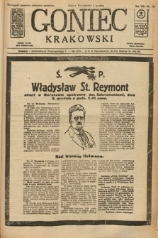 Goniec Krakowski. 1925, nr 295