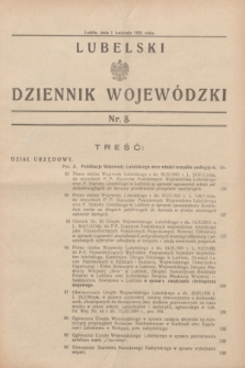 Lubelski Dziennik Wojewódzki. [R.12], nr 8 (1 kwietnia 1931)