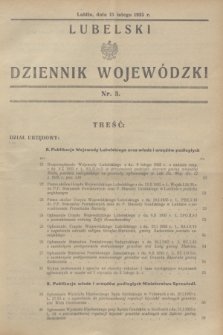 Lubelski Dziennik Wojewódzki. [R.16], nr 3 (15 lutego 1935)