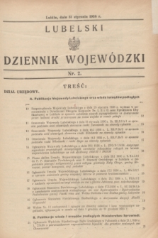 Lubelski Dziennik Wojewódzki. [R.17], nr 2 (31 stycznia 1936)