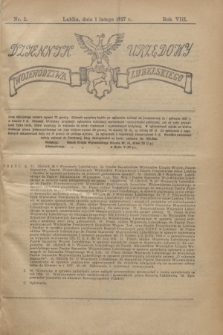 Dziennik Urzędowy Województwa Lubelskiego. R.8, nr 2 (1 lutego 1927)
