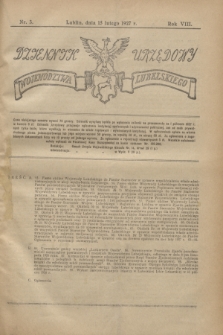 Dziennik Urzędowy Województwa Lubelskiego. R.8, nr 3 (15 lutego 1927)