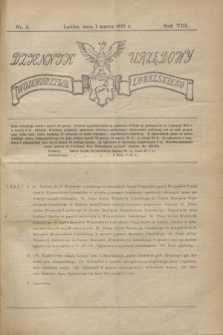 Dziennik Urzędowy Województwa Lubelskiego. R.8, nr 4 (1 marca 1927)