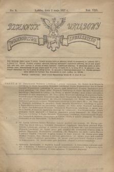 Dziennik Urzędowy Województwa Lubelskiego. R.8, nr 8 (2 maja 1927)