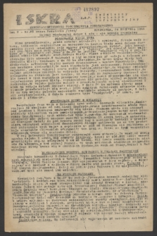 Iskra S.P.P. : codzienny biuletyn informacyjny : organ Syndykalistycznego Porozumienia Powstańczego Związku Syndykalistów Polskich i Syndykalistycznej Organizacji „Wolność”. R.5, nr 65 (24 września 1944)