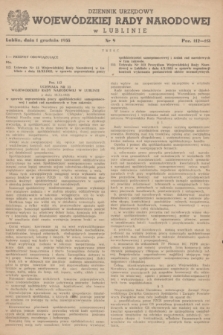 Dziennik Urzędowy Wojewódzkiej Rady Narodowej w Lublinie. 1955, nr 9 (1 grudnia)
