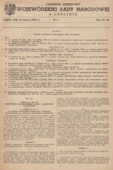 Dziennik Urzędowy Wojewódzkiej Rady Narodowej w Lublinie. 1966, nr 3 (18 marca)