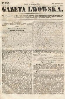 Gazeta Lwowska. 1853, nr 252