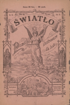 Światło : pismo ilustrowane dla ludu. R.3, nr 10 (1 października 1889)