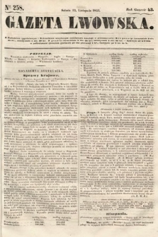 Gazeta Lwowska. 1853, nr 258