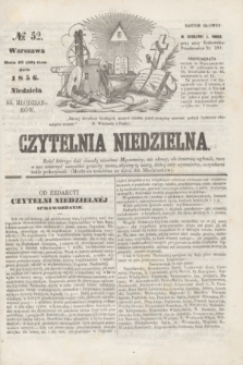 Czytelnia Niedzielna. [R.1], № 52 (21 grudnia 1856)