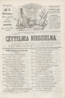 Czytelnia Niedzielna. R.2, № 3 (18 stycznia 1857)