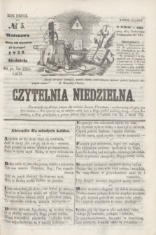 Czytelnia Niedzielna. R.2, № 5 (1 lutego 1857)