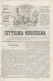 Czytelnia Niedzielna. R.2, № 6 (8 lutego 1857)