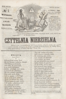 Czytelnia Niedzielna. R.2, № 7 (15 lutego 1857)