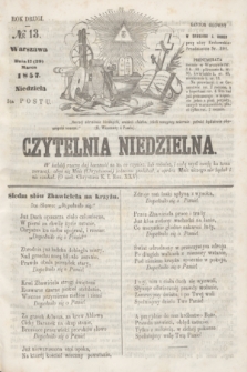 Czytelnia Niedzielna. R.2, № 13 (29 marca 1857)