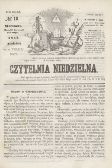 Czytelnia Niedzielna. R.2, № 19 (10 maja 1857)