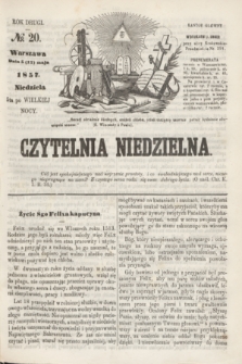 Czytelnia Niedzielna. R.2, № 20 (17 maja 1857)