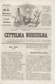 Czytelnia Niedzielna. R.2, № 24 (14 czerwca 1857)