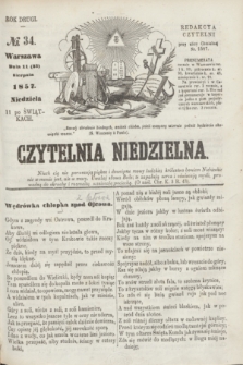 Czytelnia Niedzielna. R.2, № 34 (23 sierpnia 1857)