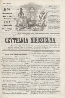 Czytelnia Niedzielna. R.2, № 35 (30 sierpnia 1857)