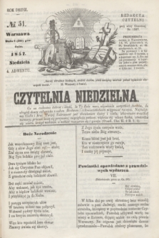 Czytelnia Niedzielna. R.2, № 51 (20 grudnia 1857)