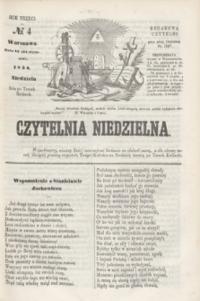 Czytelnia Niedzielna. R.3, № 4 (24 stycznia 1858)