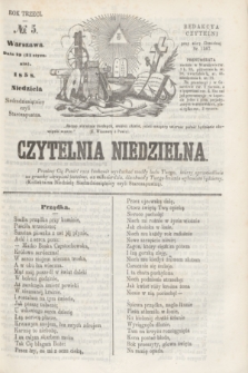 Czytelnia Niedzielna. R.3, № 5 (31 stycznia 1858)