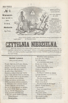 Czytelnia Niedzielna. R.3, № 9 (28 lutego 1858)