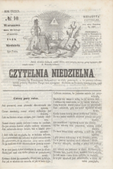 Czytelnia Niedzielna. R.3, № 10 (7 marca 1858)