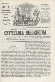 Czytelnia Niedzielna. R.3, № 19 (9 maja 1858)