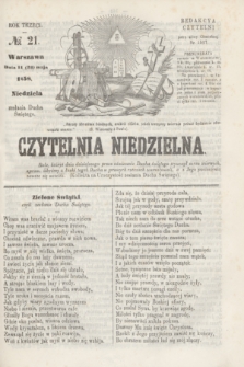 Czytelnia Niedzielna. R.3, № 21 (23 maja 1858)